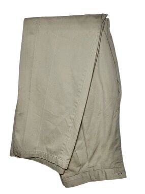 Savane Deep Dye Wrinkle Resistant Men's Pleated Pant Size 42 X 36